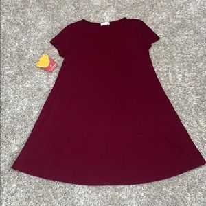 Love, Fire Burgundy Sleeveless Dress - Small